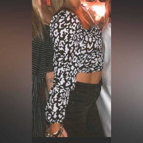 Topshop long sleeve cropped shirt - Picture 7 of 10